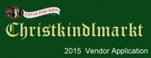 2015 Christkinkmarkt Vendor Application Header