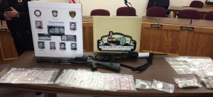 2015 Nov 25 PJ seized Drugs and Weapons